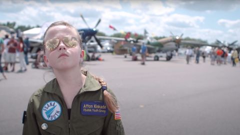 In "Fly Like a Girl," a young girl aspires to change the face of aviation. 