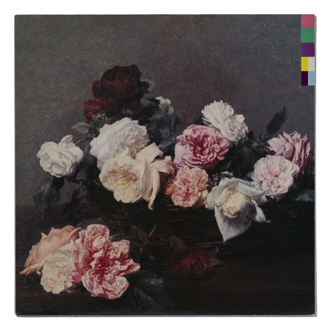 New Order, "Power, Corruption & Lies." Featuring 'A Basket of Roses' by Henri Fantin-Latour, 1890