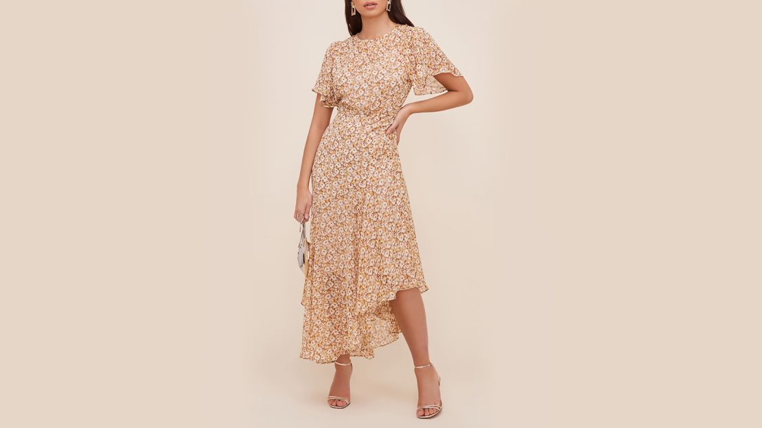 Astr The Label Floral Print Dress