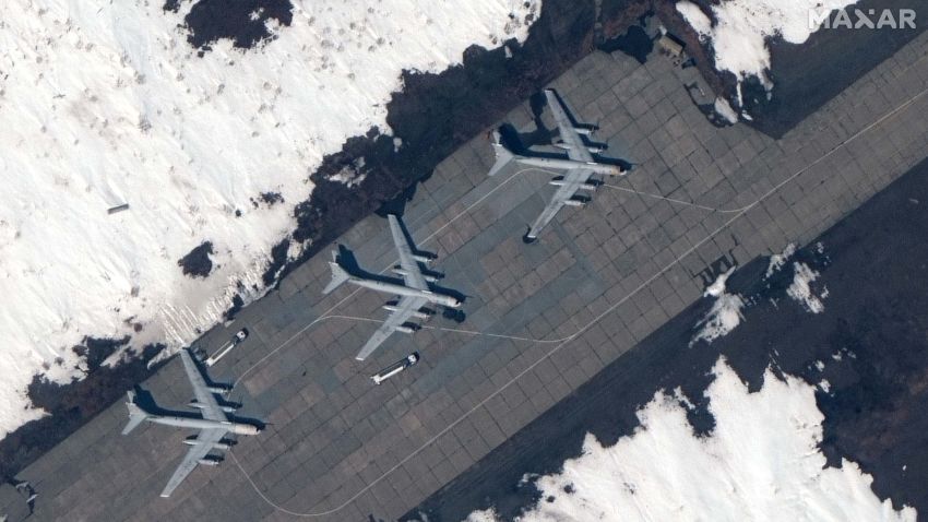 closeup of tu95 bear bombers anadyr afld 17 may 2019