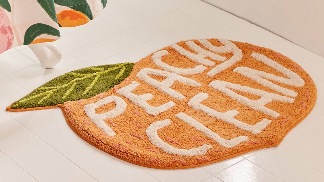 Peachy Clean Bath Mat