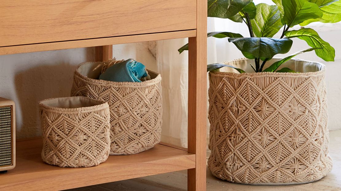 Macramé Catch All Basket