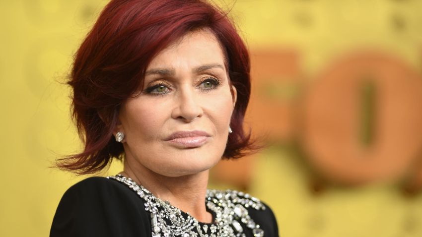 British personality Sharon Osbourne arrives for the 71st Emmy Awards at the Microsoft Theatre in Los Angeles on September 22, 2019. (Photo by VALERIE MACON / AFP)        (Photo credit should read VALERIE MACON/AFP via Getty Images)