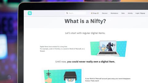 The webpage of Niftygateway.com.