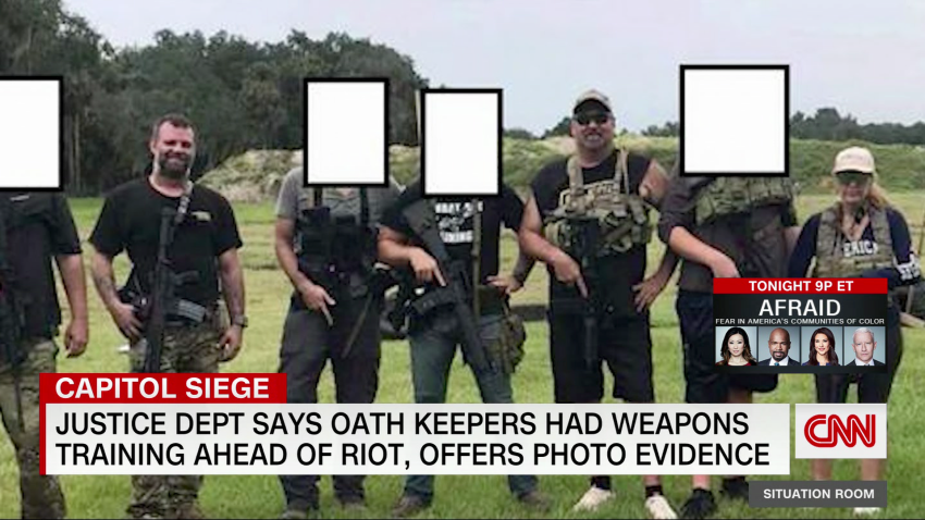 Prosecutors Highlight Alleged Oath Keepers Wild Ride And Gun Discussions In Major Capitol Riot
