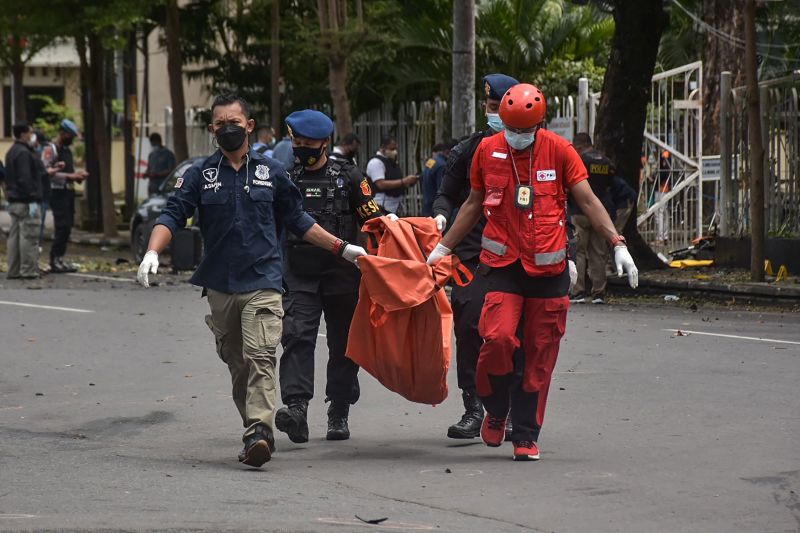 Indonesia Bombing: 14 People Injured In Suspected Attack Outside ...