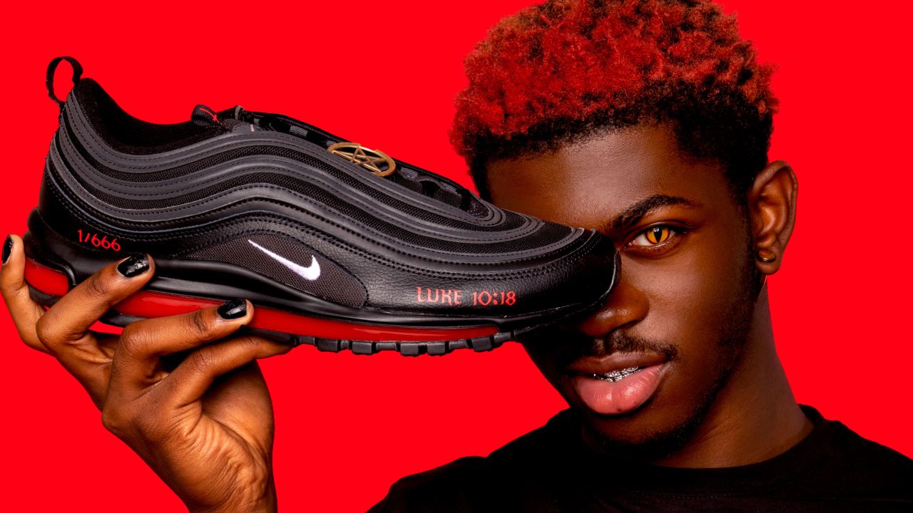Lil X's unofficial 'Satan' Nikes containing human blood sell out in under a minute | CNN
