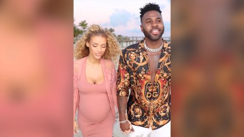 Jason Derulo and Jena Frumes have revealed they are expecting their first child.