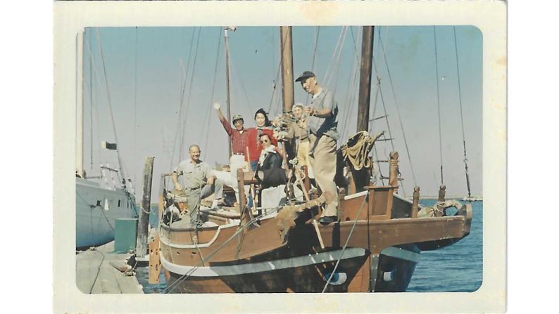 <strong>Lifelong friendship: </strong>Though the sailing trip was unsuccessful, Fong and Treadwell became lifelong friends. Alongside their families, the pair sailed on Little Duck for two more decades after they arrived in California by cargo ship.