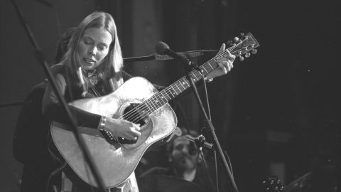 Joni Mitchell, circa 1976
