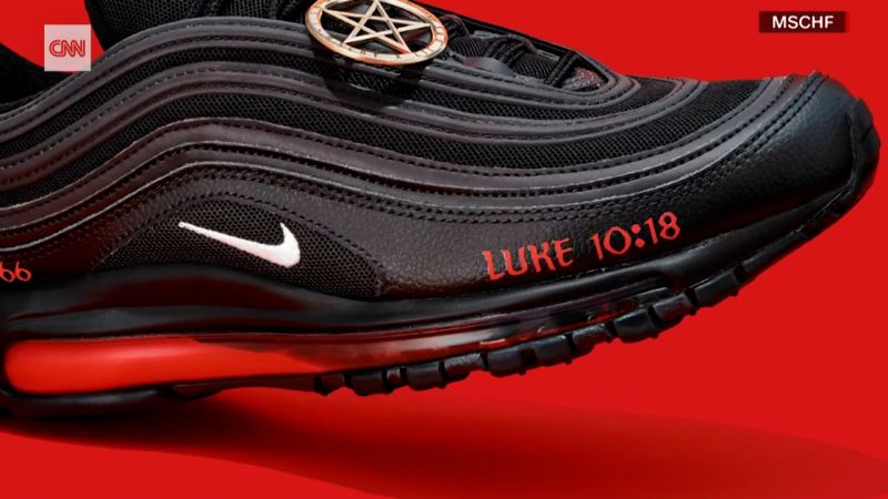 devil nike sneakers