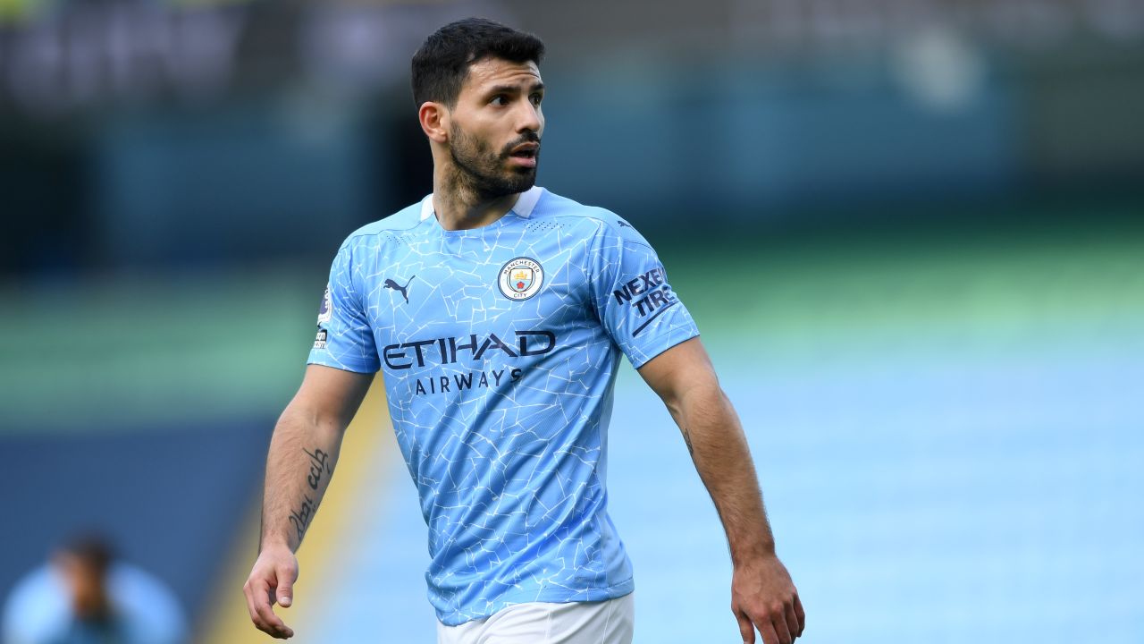 Aguero's appearances this season have been limited due to illness and injury.