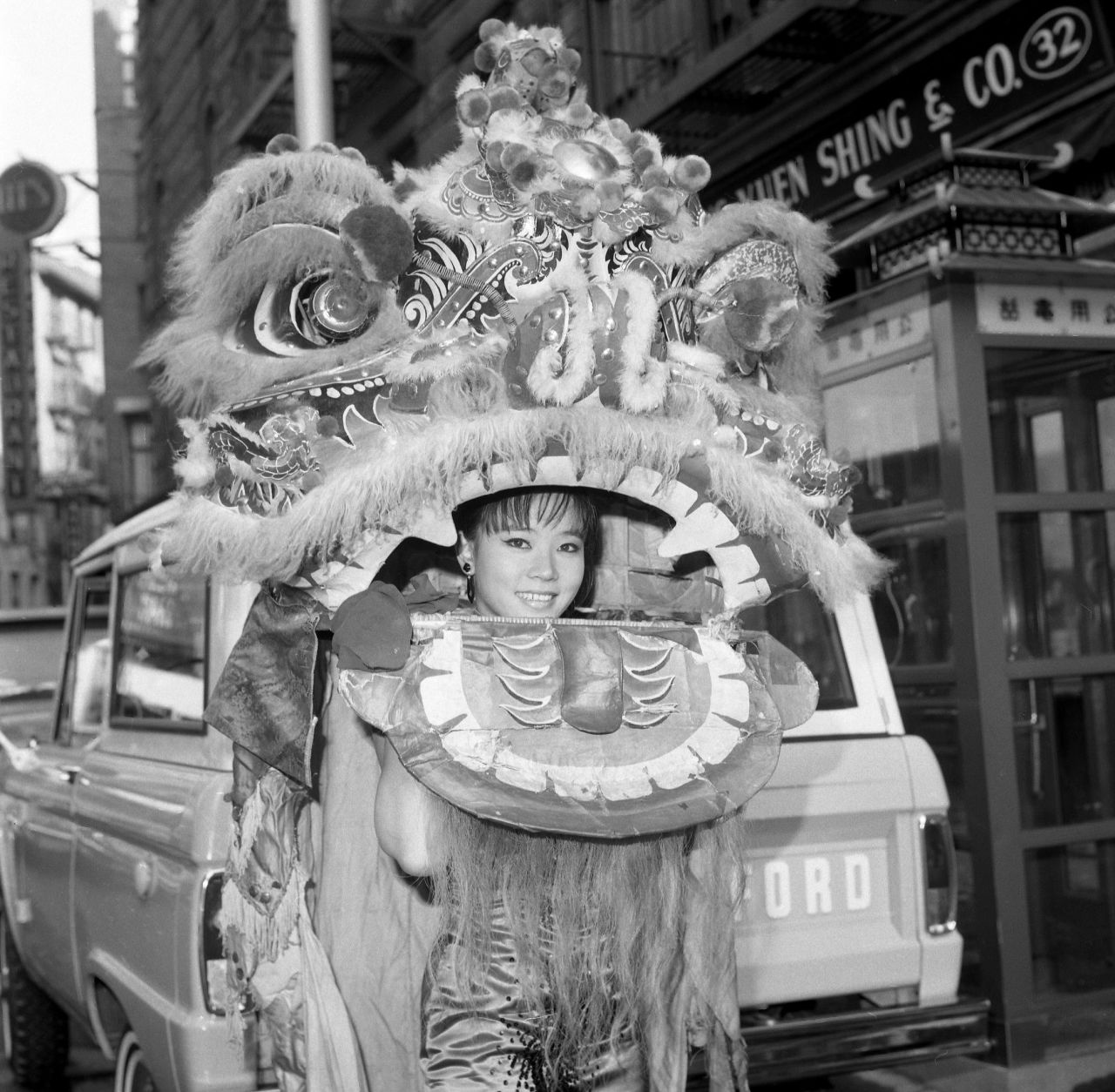 Miss Chinatown Ingrid Van takes part in Chinese New Year fesitivities in New York, date unknown.