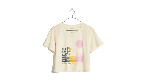 Project Joshua Tree National Park Crewneck Crop Tee