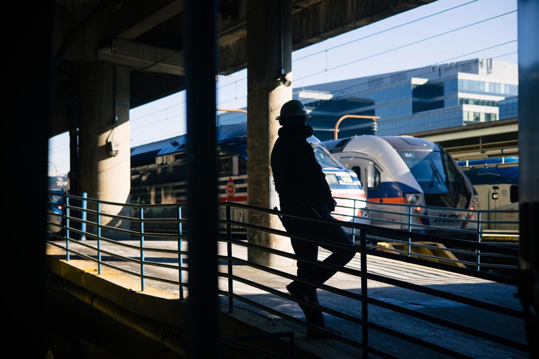 Biden's plan would help modernize Amtrak and repair railways.