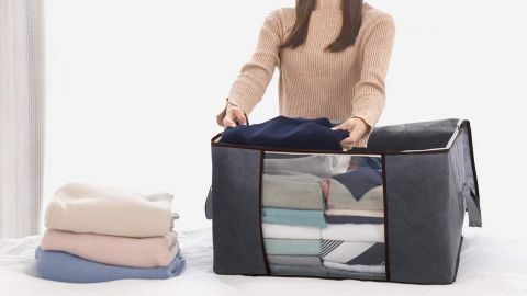 Lifewit Large Capacity Clothes Storage Bag Organizer 