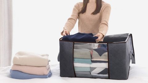 Lifewit Large Capacity Clothes Storage Bag Organizer