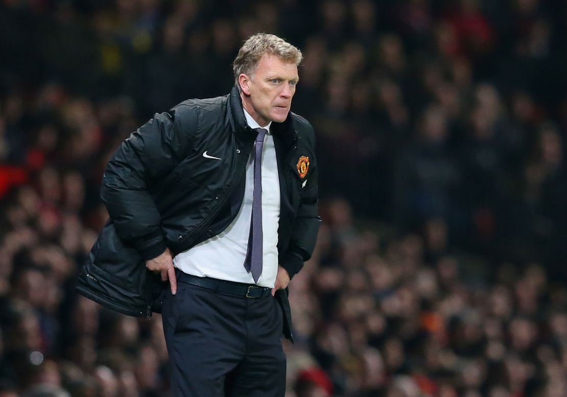 As Manchester United manager, David Moyes lasted less than a season. 