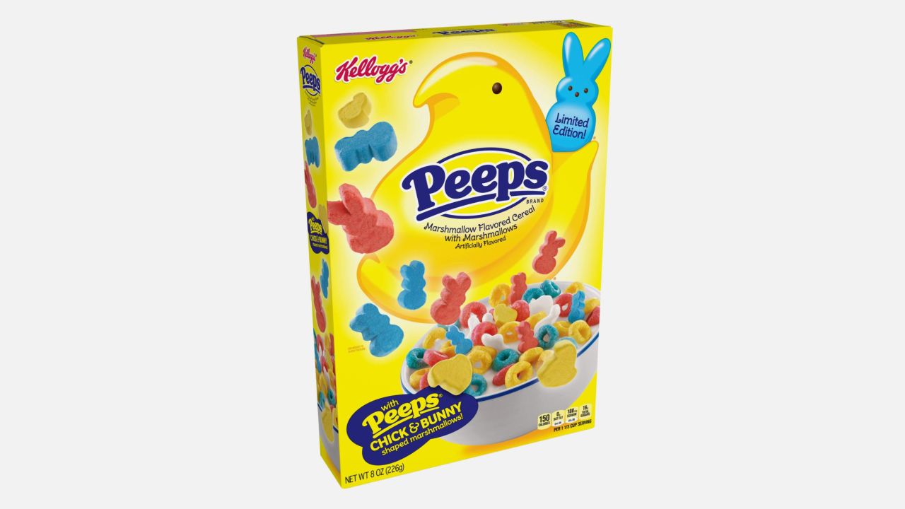 Peeps cereal