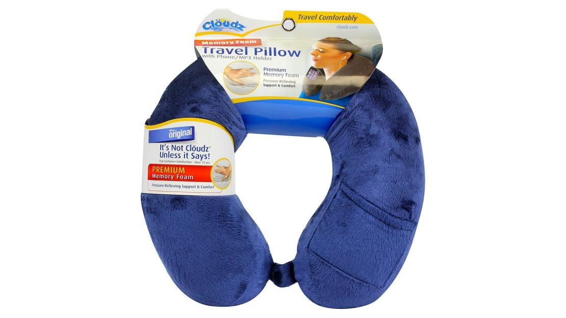 Cloudz Memory Foam Travel Neck Pillow