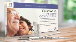Quidel's QuickVue at-home Covid-19 tests will be distributed in two US counties  in an effort to study how people use them and how that impacts Covid-19 trends in the community.