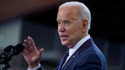 President Joe Biden delivers a speech on infrastructure spending at Carpenters Pittsburgh Training Center, Wednesday, March 31, 2021, in Pittsburgh. 