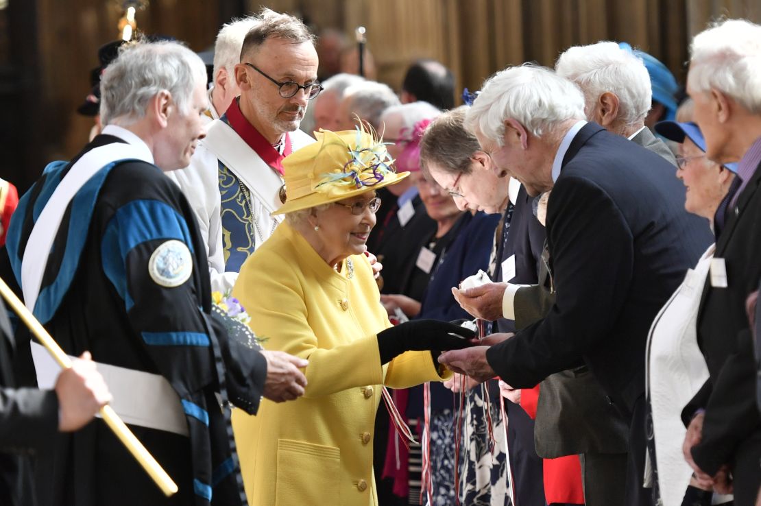 The last traditional Maundy service was held at St. George's Chapel on April 18, 2019 in Windsor.