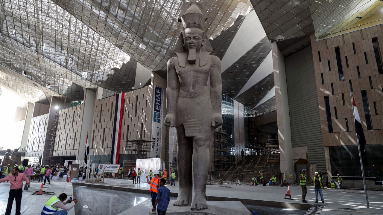 <strong>Rameses II: </strong>The colossus of Rameses II (reign 1279--13 BCE) was moved to the newly-built Grand Egyptian Museum, Giza, in 2019 where his foreboding presence will welcome visitors when they enter. 