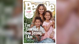 Chrissy Teigen and kids grace cover of People's 'Beautiful' issue 