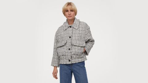 H&M Textured-Weave Jacket