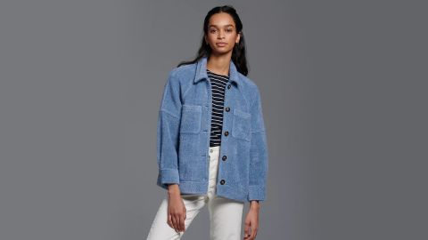 Anthropologie Charley Cozy Shirt Jacket