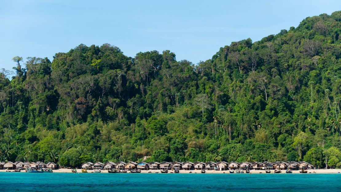 The Moken village in Southern Thailand's Mu Ko Surin National Park.