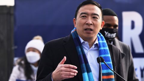 Andrew Yang, for now, has emerged as a favorite in the Democratic mayoral primary. 
