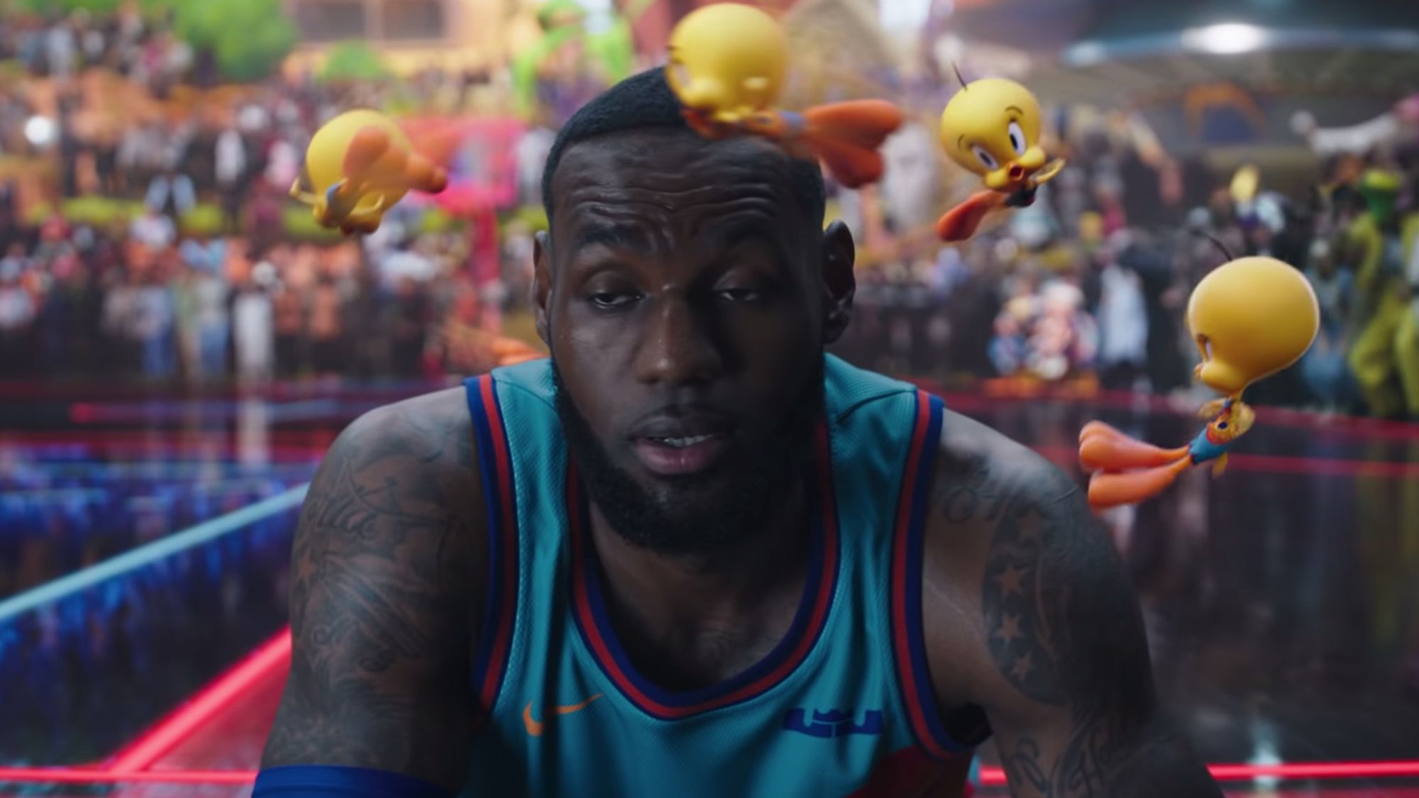 Is LeBron James's Wife in 'Space Jam' 2? - LeBron James's Family in 'Space  Jam: A New Legacy