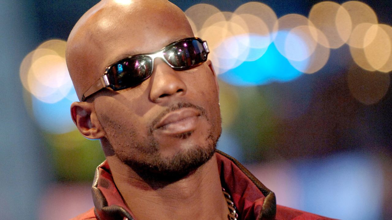Rapper DMX during an MTV appearance in New York City on April 6, 2006.