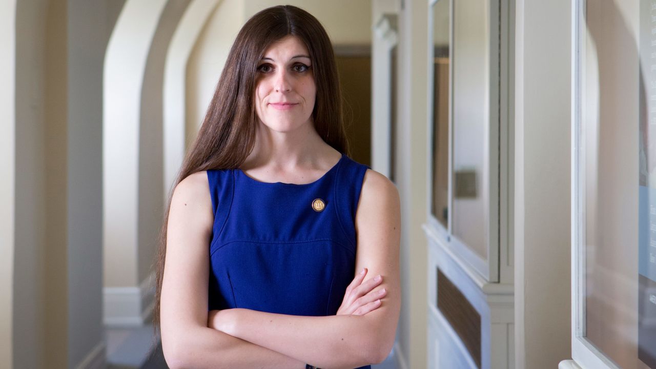 Delgate Danica Roem, pictured in 2019, introduced the legislation after receiving a letter from an LGBTQ constituent, she told NBC Out. 