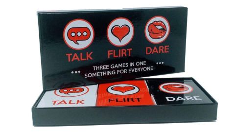 Talk, Flirt, Dare! Fun and Romantic Game for Couples