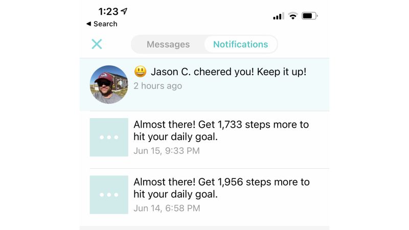 Fitbit 3 text discount messages