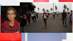 CNN's Clarissa Ward is in Myanmar covering the protests.