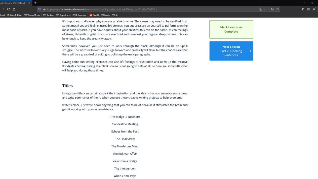 diploma creative writing bundle