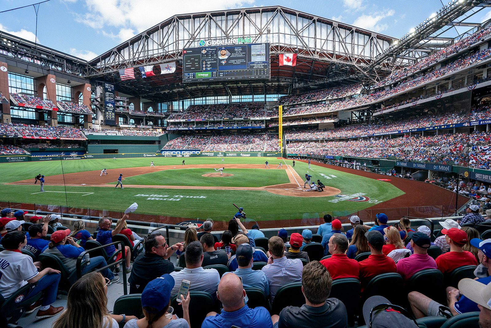 Texas Rangers sell over 38,000 tickets to home opener, marking one of the  first full-capacity sporting events in a year
