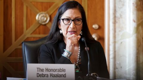 Interior Secretary Deb Haaland said efforts to investigate missing or killed Indigenous people will be "all hands-on deck."
