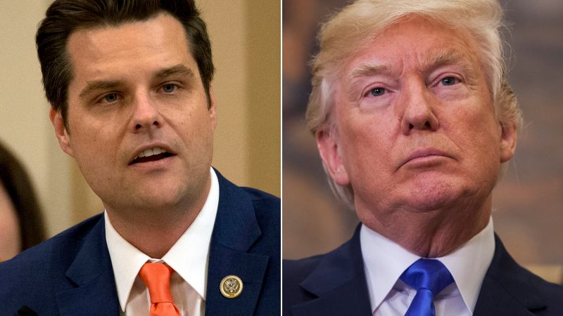 Haberman: Trump Had To Be Talked Out Of Defending Matt Gaetz | CNN Politics