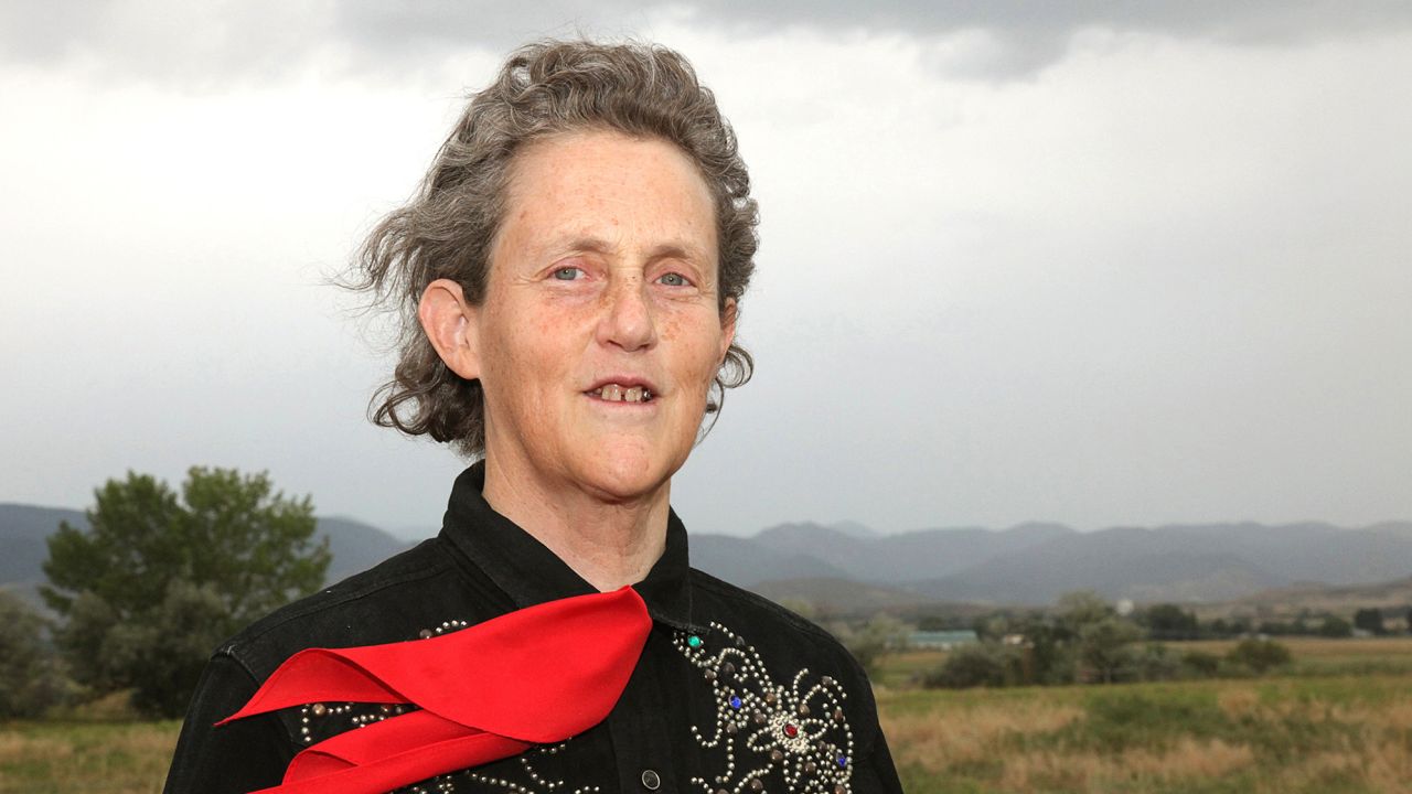 Temple Grandin is a renowned animal behavior expert and professor at Colorado State University.