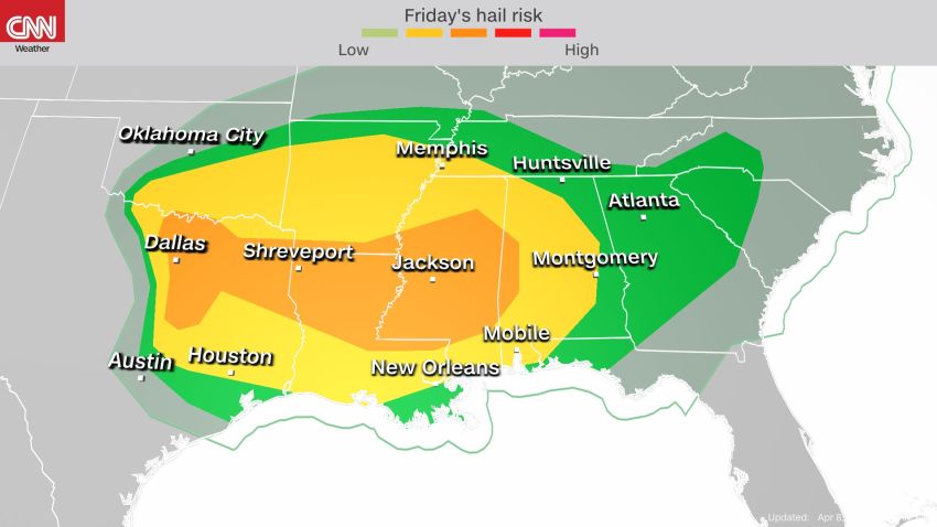 severe weather outlook friday