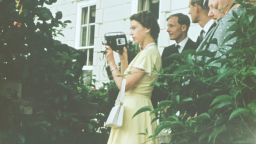 A new ITV documentary features never before seen footage of the Queen, including this candid shot from Christmas Day 1953 in New Zealand.
