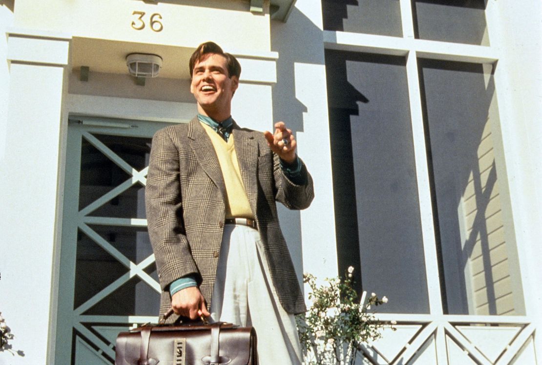 Jim Carrey in "The Truman Show," 1998. Gaetz's childhood home was used for the movie.