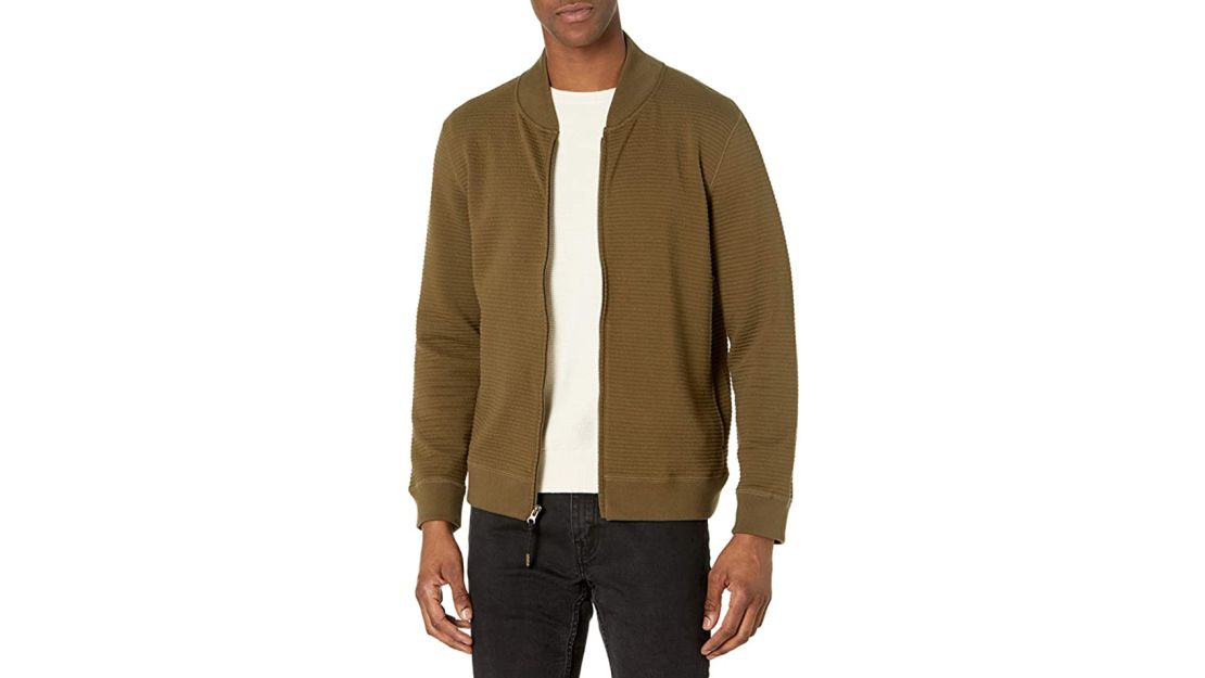 Billy Reid Quilted Knit Bomber Jacket