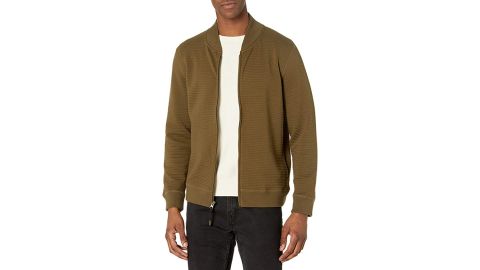 Billy Reid Quilted Knit Bomber Jacket