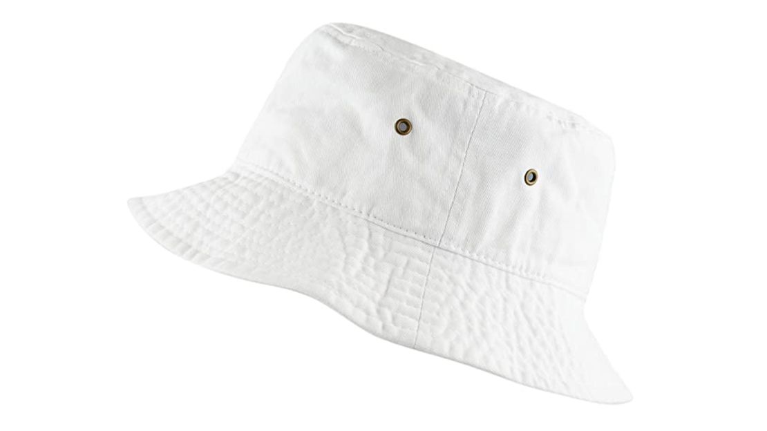 The Hat Depot 100% Cotton Packable Bucket Hat